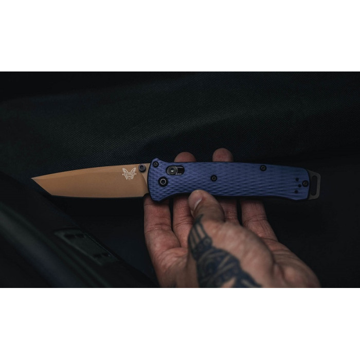 Нож складной Benchmade Bailout Crater Blue Aluminum (537FE-02)