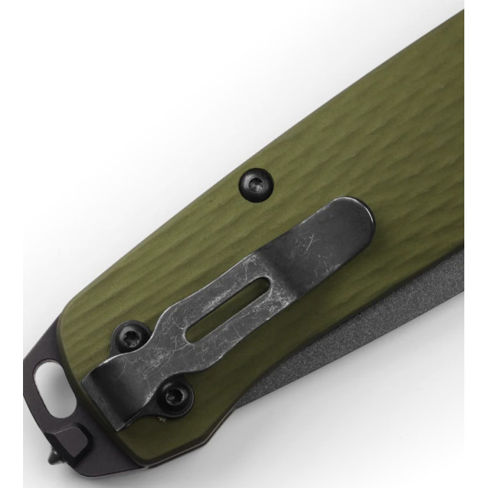 Ніж складаний Benchmade Bailout, Woodland Green Aluminum (537GY-1)
