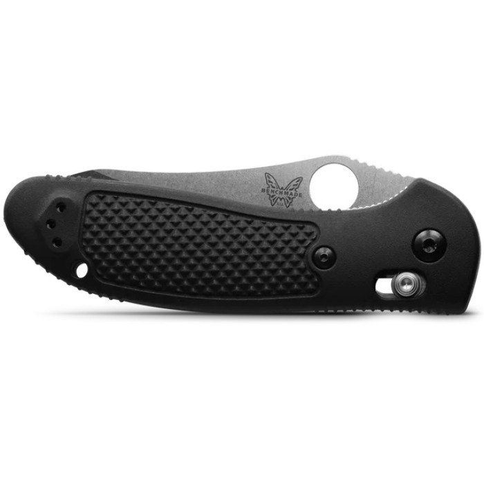 Ніж складаний Benchmade Griptilian, Black Grivory, Sheepsfoot (550-S30V)