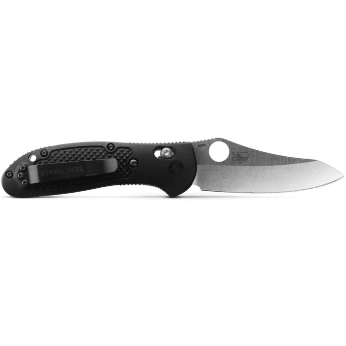 Ніж складаний Benchmade Griptilian, Black Grivory, Sheepsfoot (550-S30V)