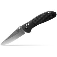 Нож складной Benchmade Griptilian Black Grivory | Drop-Point (551-S30V)