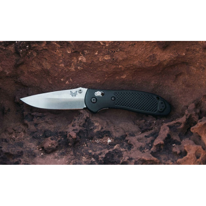 Нож складной Benchmade Griptilian Black Grivory | Drop-Point (551-S30V)
