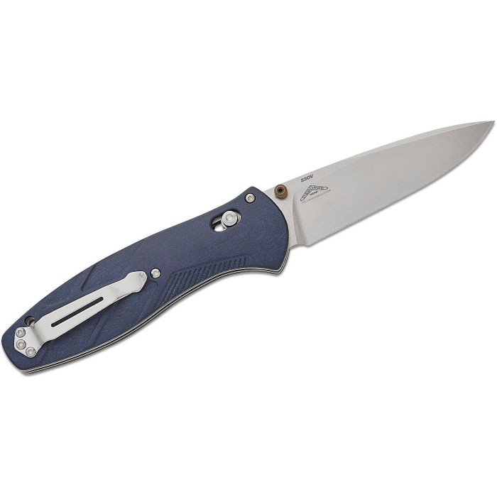 Ніж складаний Benchmade Barrage, Blue Canyon, Drop-Point (581-03)