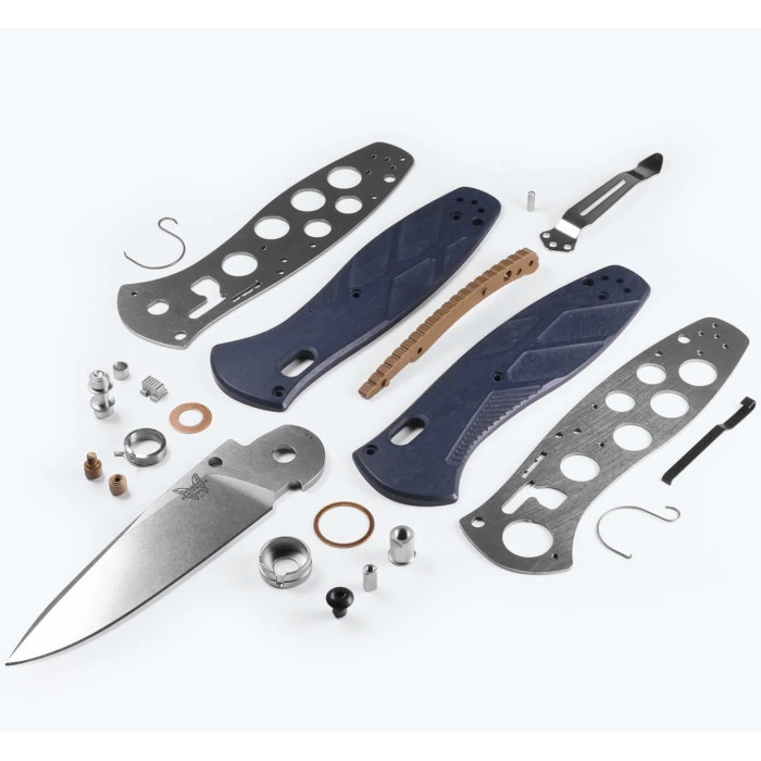 Ніж складаний Benchmade Barrage, Blue Canyon, Drop-Point (581-03)
