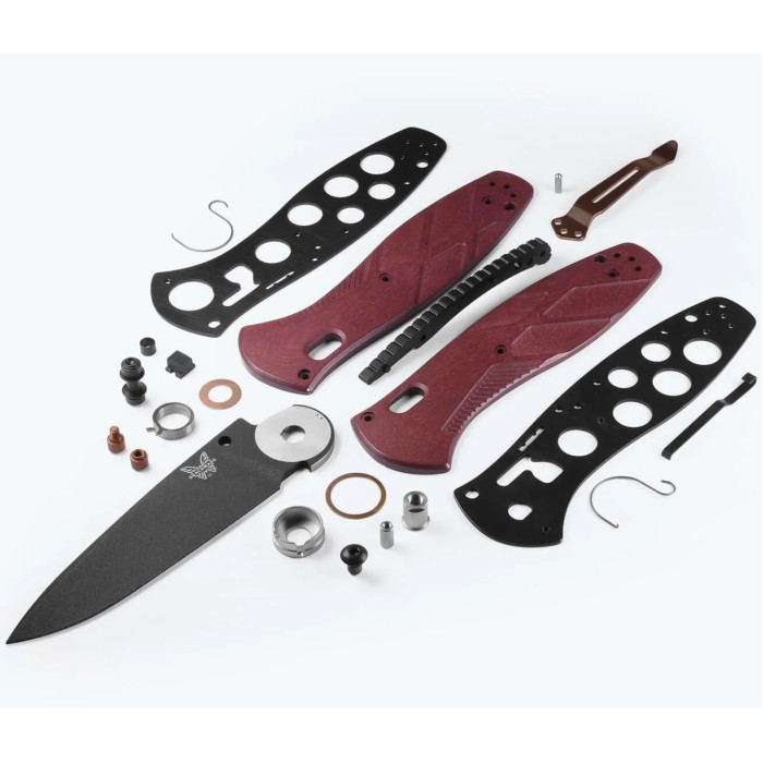 Нож складной Benchmade Barrage, Redstone, Drop-Point (581BK-04)