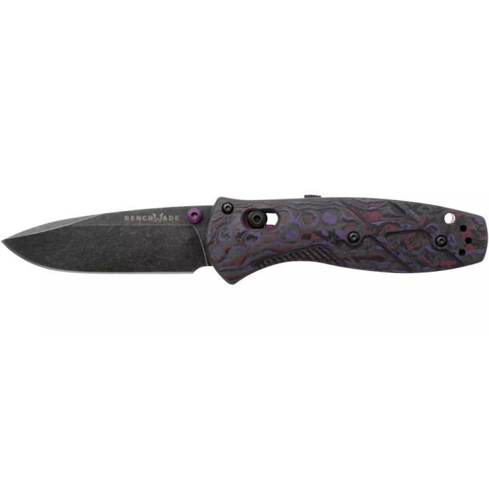 Ніж складаний Benchmade Mini Barrage, Purple Haze, Drop-Point (585BK-251)