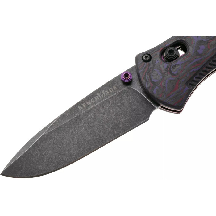 Ніж складаний Benchmade Mini Barrage, Purple Haze, Drop-Point (585BK-251)