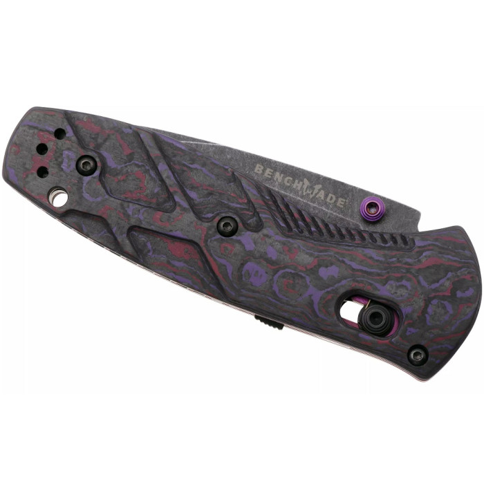 Ніж складаний Benchmade Mini Barrage, Purple Haze, Drop-Point (585BK-251)