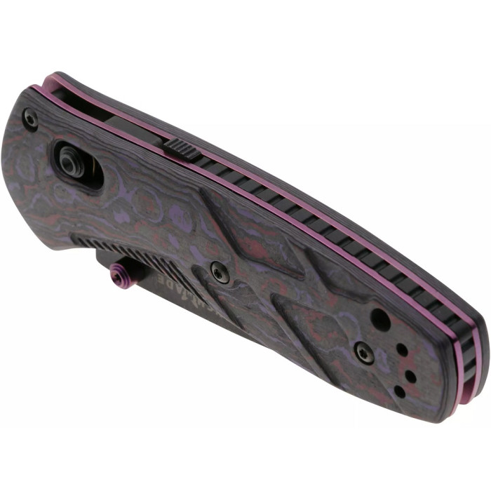 Ніж складаний Benchmade Mini Barrage, Purple Haze, Drop-Point (585BK-251)