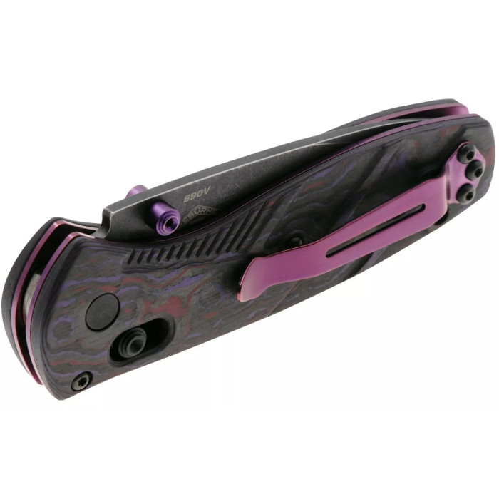Ніж складаний Benchmade Mini Barrage, Purple Haze, Drop-Point (585BK-251)