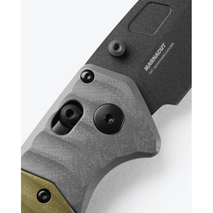 Нож складной Benchmade PSK, Gray & OD Green G10 (593BK)