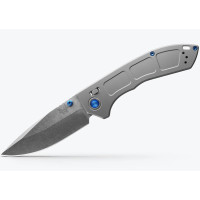 Ніж складаний Benchmade Narrows, Gray Titanium, Drop-point (748)