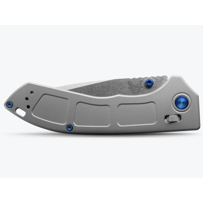 Ніж складаний Benchmade Narrows, Gray Titanium, Drop-point (748)
