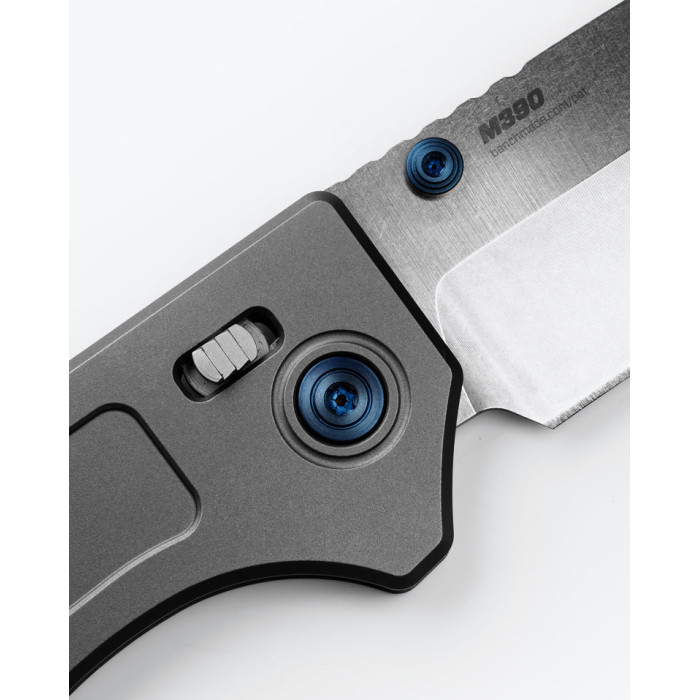 Ніж складаний Benchmade Narrows, Gray Titanium, Drop-point (748)