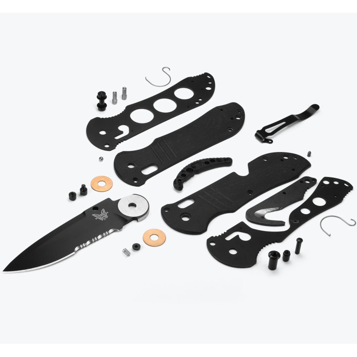 Ніж складаний Benchmade Tactical Triage, Black G10 (917SBK)