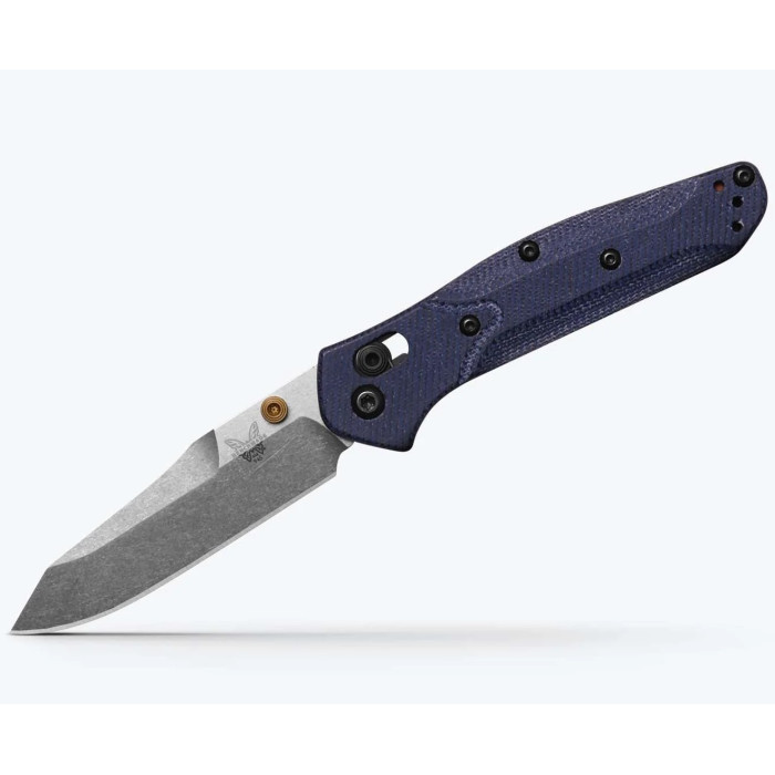 Ніж складаний Benchmade Mini Osborne, Denim Micarta (945-04)