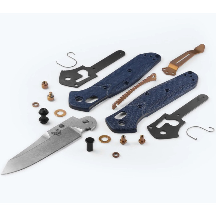Ніж складаний Benchmade Mini Osborne, Denim Micarta (945-04)