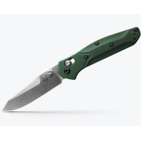 Ніж складаний Benchmade Mini Osborne, Green Aluminum (945)