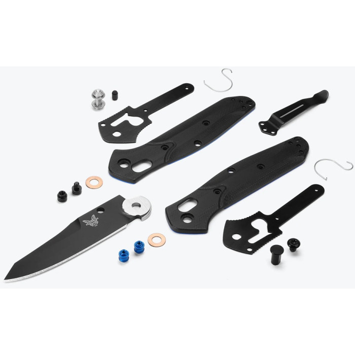 Нож складной Benchmade Mini Osborne Black & Blue G10 (945BK-1)