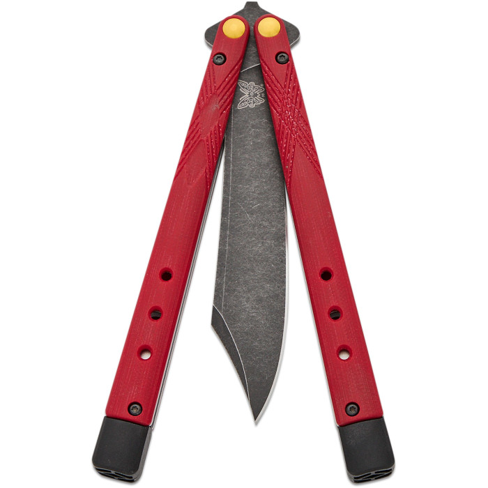 Нож складной Benchmade Necron, Ruby Red G10 (99BK-1)