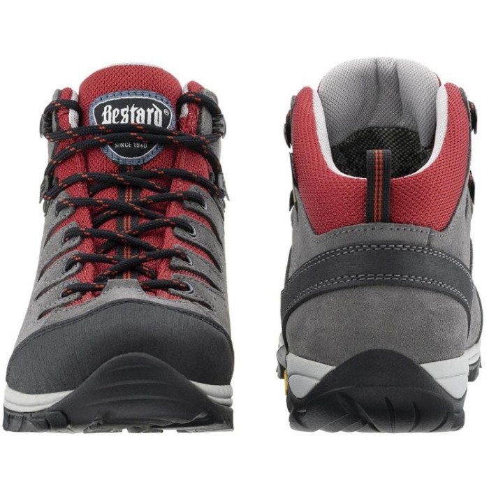 Ботинки женские Bestard Travessa Lady 2019 Grey/Red (3538)