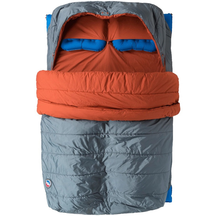 Спальна система Big Agnes Dream Island 35 (Fireline Max) 50" Double Wide slate/orange (021.0167)
