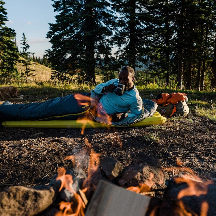 Спальний мішок Big Agnes Anthracite 20 (FireLine Pro Recycled) Long - Left Zip (021.0211)