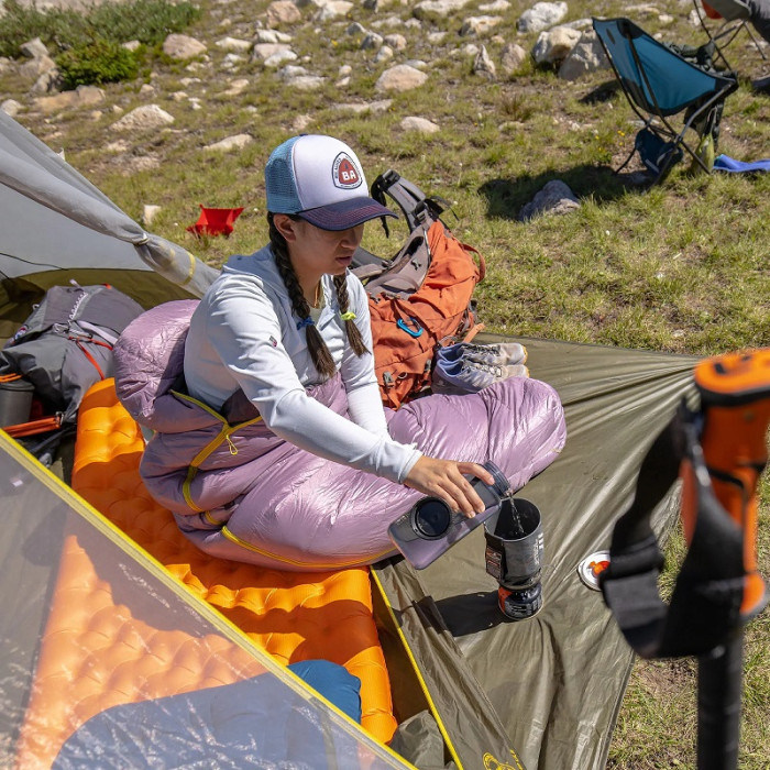 Спальний мішок жіночий Big Agnes Ws Greystone 20 (600 DownTek) Ws Long elderberry - Right Zip (021.0209)