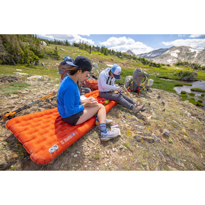 Надувний килимок Big Agnes Rapide SL Insulated, Regular, orange (021.0213)