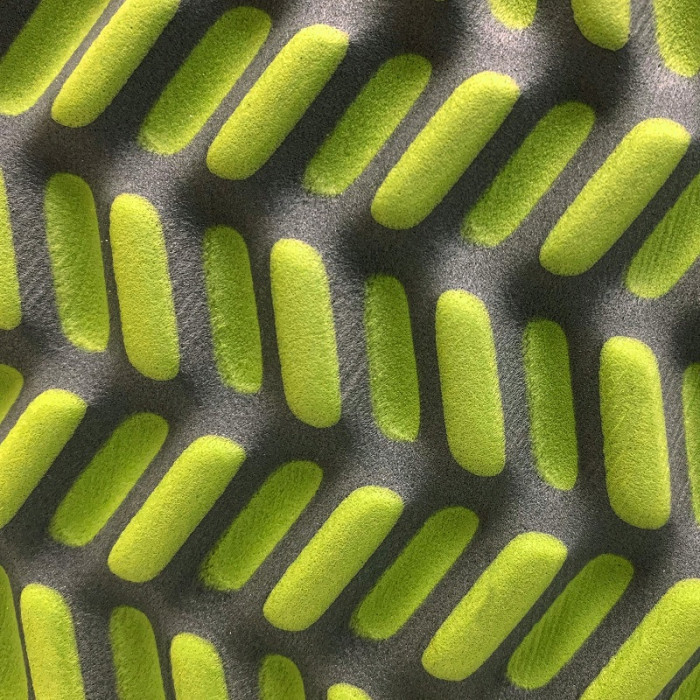 Килимок Big Agnes TwisterCane Bio Foam, Regular, green/gray (021.0232)