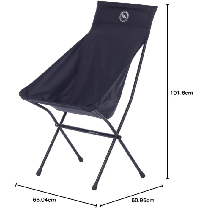 Крісло Big Agnes Big Six Camp Chair black (021.0257)