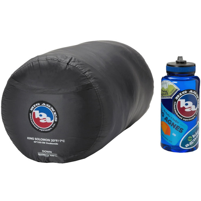 Спальна система Big Agnes King Solomon -7°C Doublewide asphalt/chinois green (021.0286)