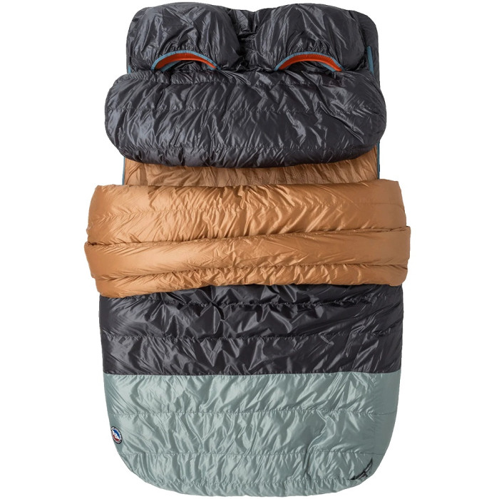 Спальна система Big Agnes King Solomon -7°C Doublewide asphalt/chinois green (021.0286)