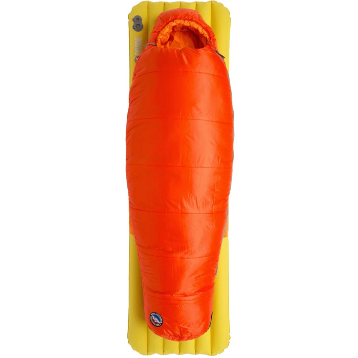 Спальний мішок дитячий Big Agnes Wolverine -7°C - Left Zip, cherry tomato/tangelo (021.0292)