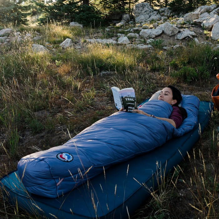 Спальний мішок жіночий Big Agnes Women's Anthracite -4°C Regular - Right Zip, lavender (021.0294)