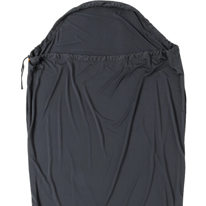 Вкладыш в спальник Big Agnes UL Recovery Sleeping Bag Liner asphalt - Regular (021.0338)