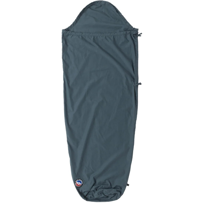 Вкладиш в спальний мішок Big Agnes Cotton Sleeping Bag Liner dark slate - Regular (021.0340)