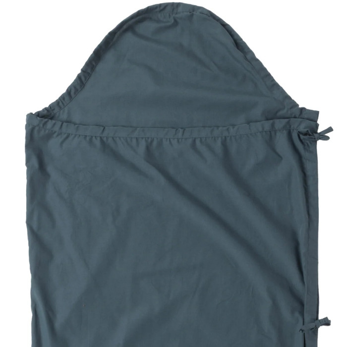 Вкладиш в спальний мішок Big Agnes Cotton Sleeping Bag Liner dark slate - Long (021.0341)