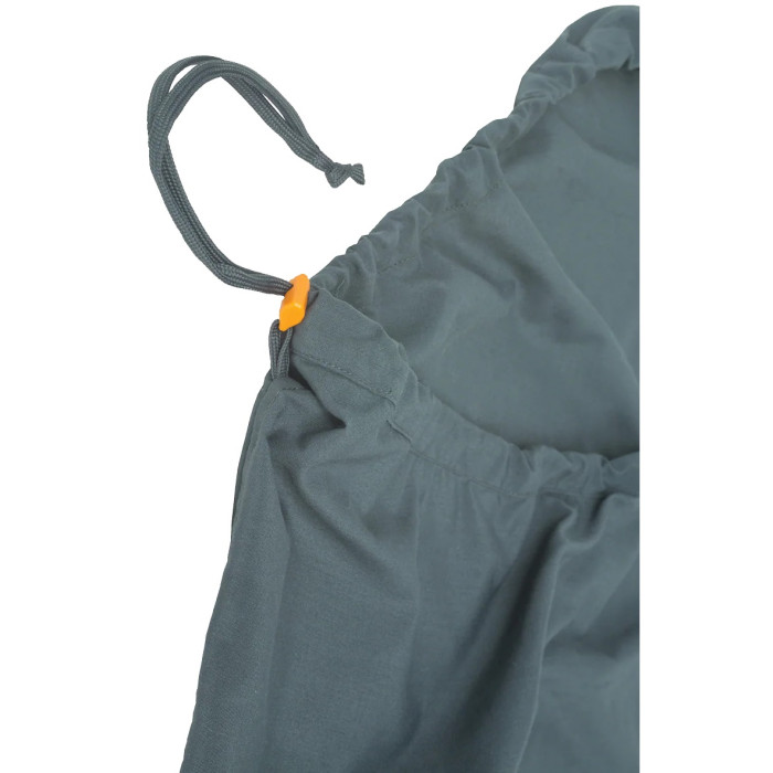 Вкладиш в спальний мішок Big Agnes Cotton Sleeping Bag Liner dark slate - Long (021.0341)