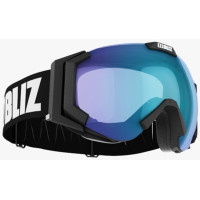 Лыжная маска Bliz Carver 11 Smallface Matt Black/Light Orange W Blue Multi (31117-14)