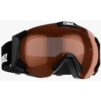 Лыжная маска Bliz Carver 8 Smallface Black/Orange Lens (31240-18)