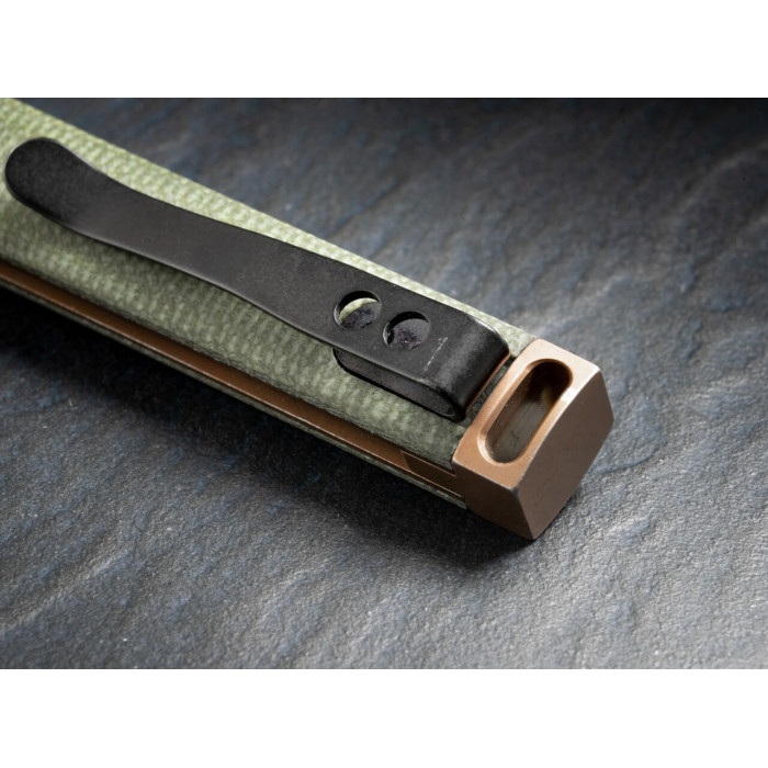 Ніж складаний Boker Plus Kaizen Green Canvas Micarta (01BO391)