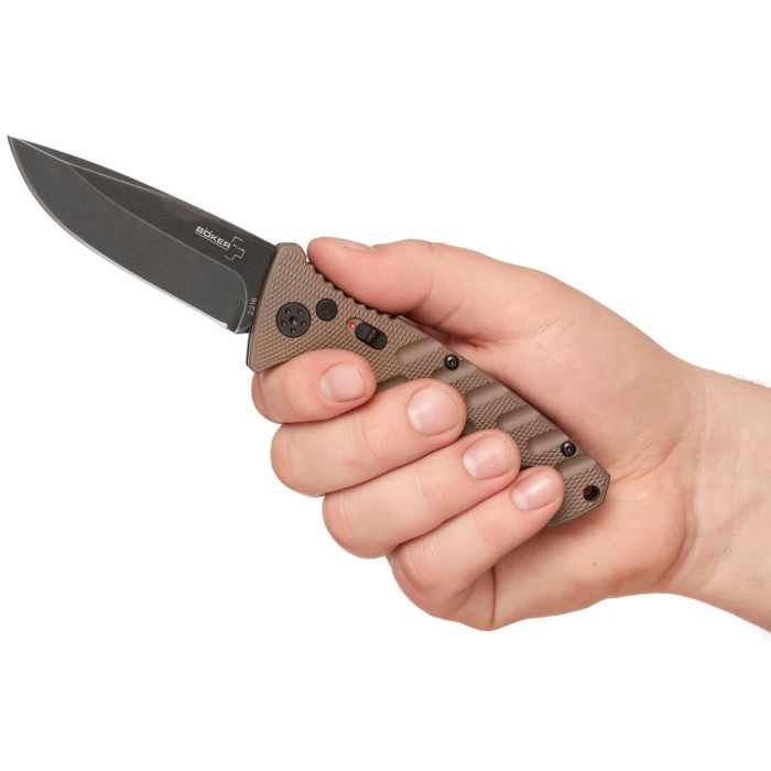Ніж складаний Boker Plus Strike Droppoint Coyote (01BO424)