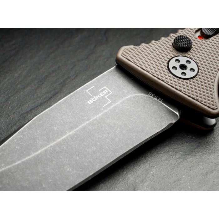 Ніж складаний Boker Plus Strike Droppoint Coyote (01BO424)