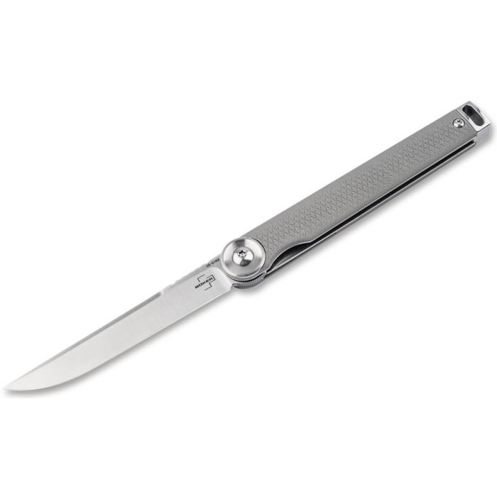 Нож складной Boker Plus Kaizen Gray/Satin (01BO678SOI)