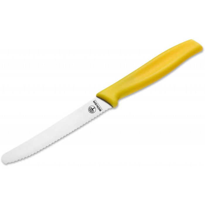 Серрейторний кухонний ніж Boker Sandwich Knife, Yellow (03BO002Y)