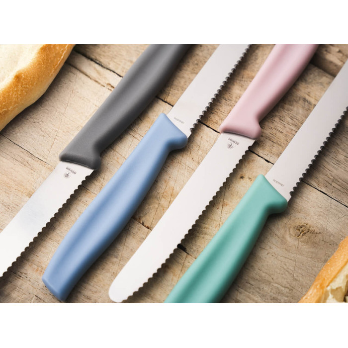 Серрейторный кухонный нож Boker Sandwich Knife, Pink (03BO012)
