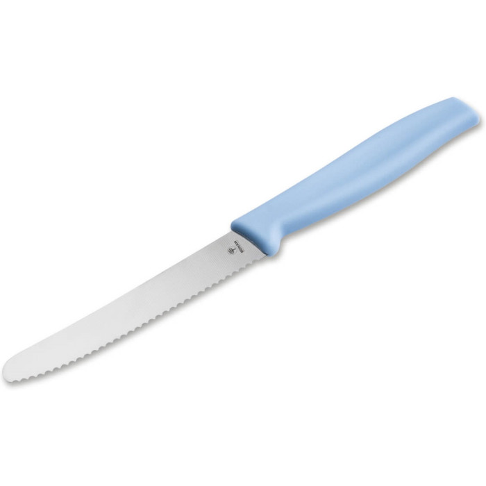 Серрейторний кухонний ніж Boker Sandwich Knife, Light Blue (03BO015)