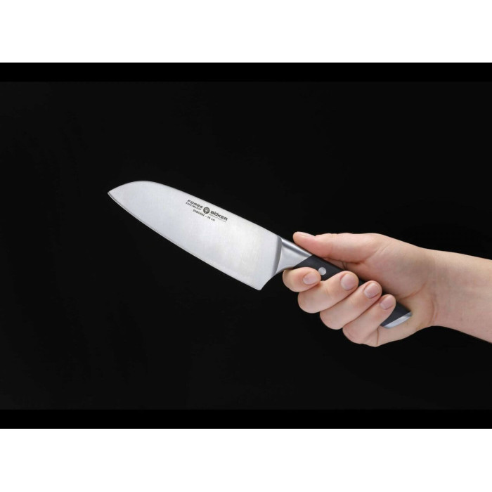 Кований кухонний ніж-сантоку Boker Forge Santoku (03BO502)