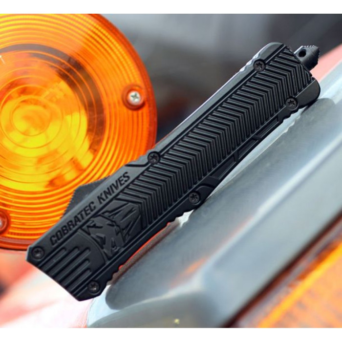 Ніж складаний CobraTec Large CTK-1 OTF Black (06CT010)